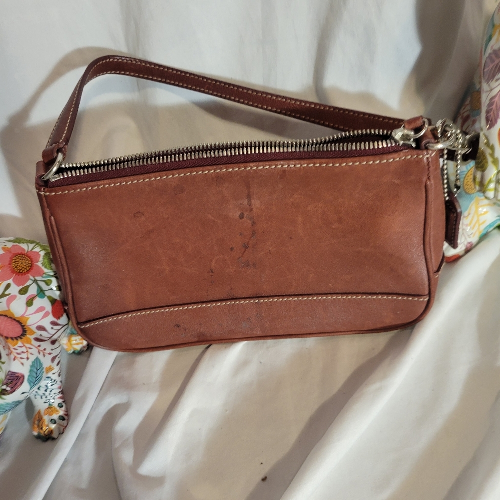 Coach Brown Leather Shoulder Bag